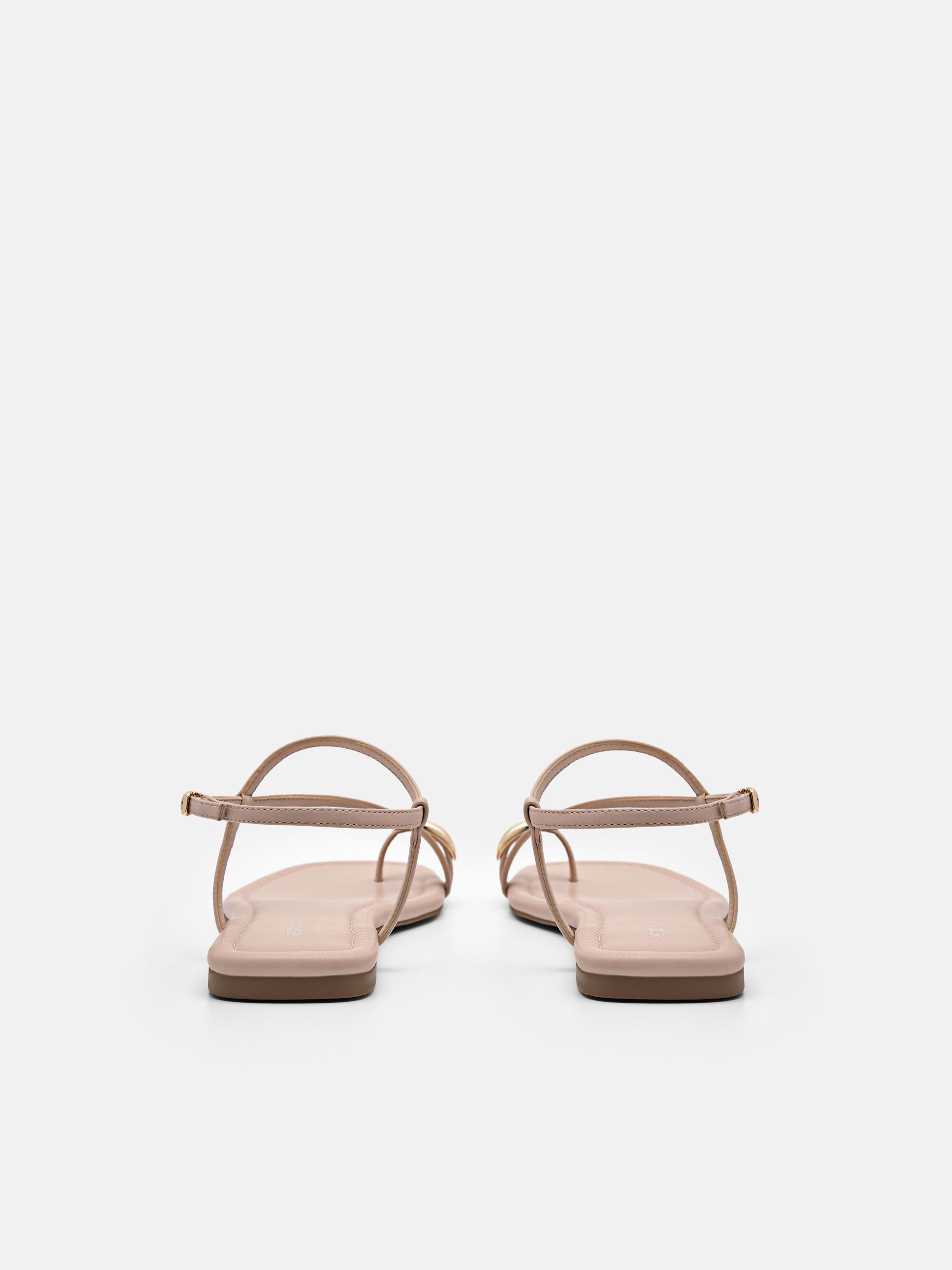 Nude Lia Toe Ring Sandals - PEDRO ID