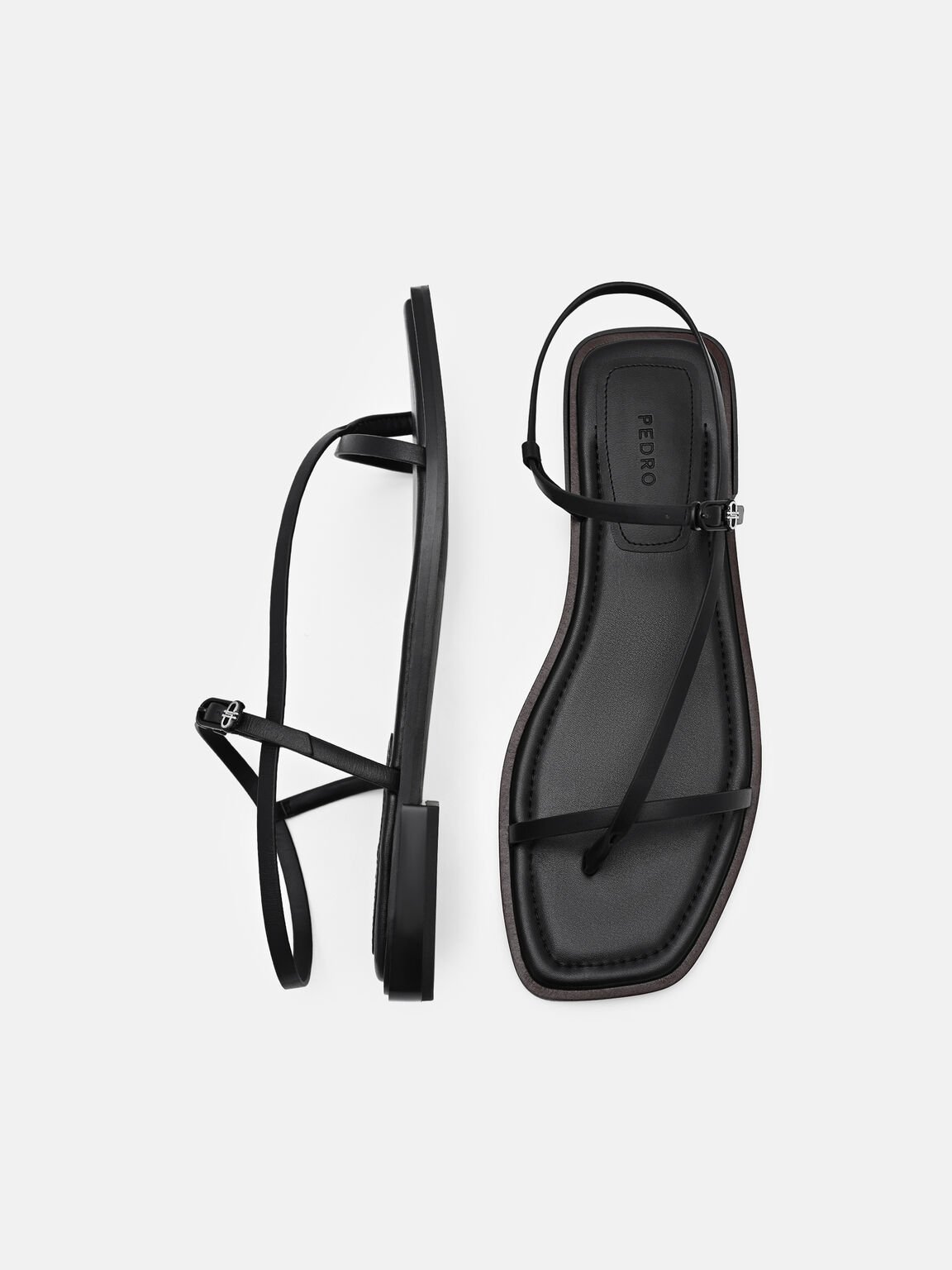 Ashby Sandal Tali Kulit, 