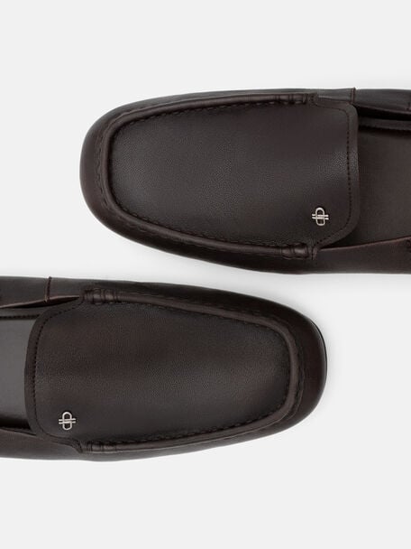 Gabrielle Leather Loafers, , hi-res