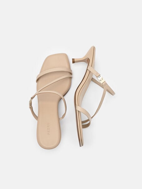 Jatte Leather Heel Sandals, , hi-res