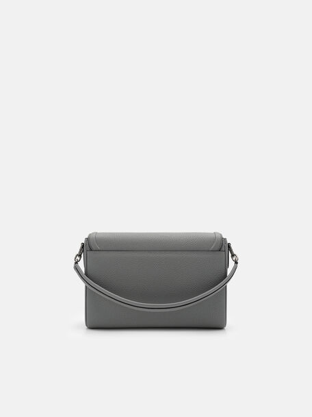 Patrice Tumbled Leather Messenger Bag, 
