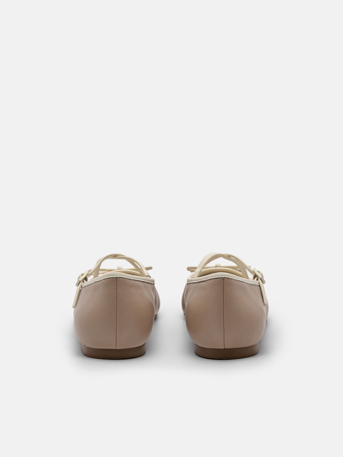 Sepatu Flat Balerina Kulit Nica, , hi-res