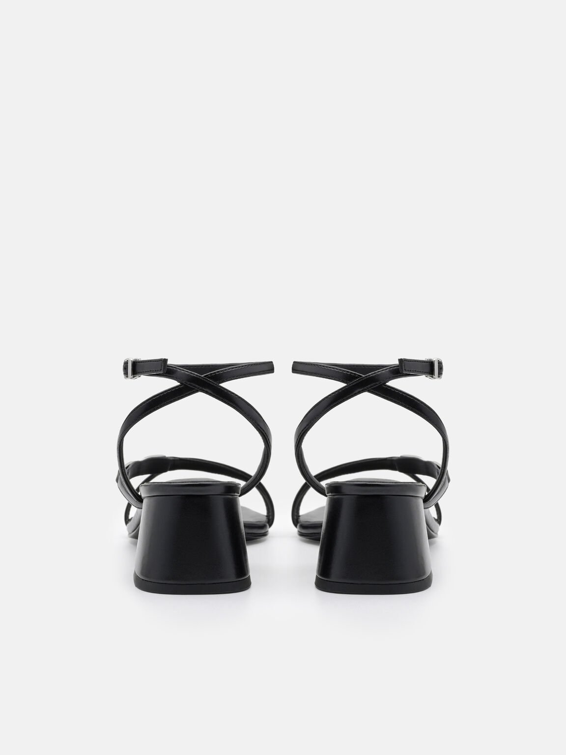 Sandal Hak Tali Pergelangan Hitch, , hi-res