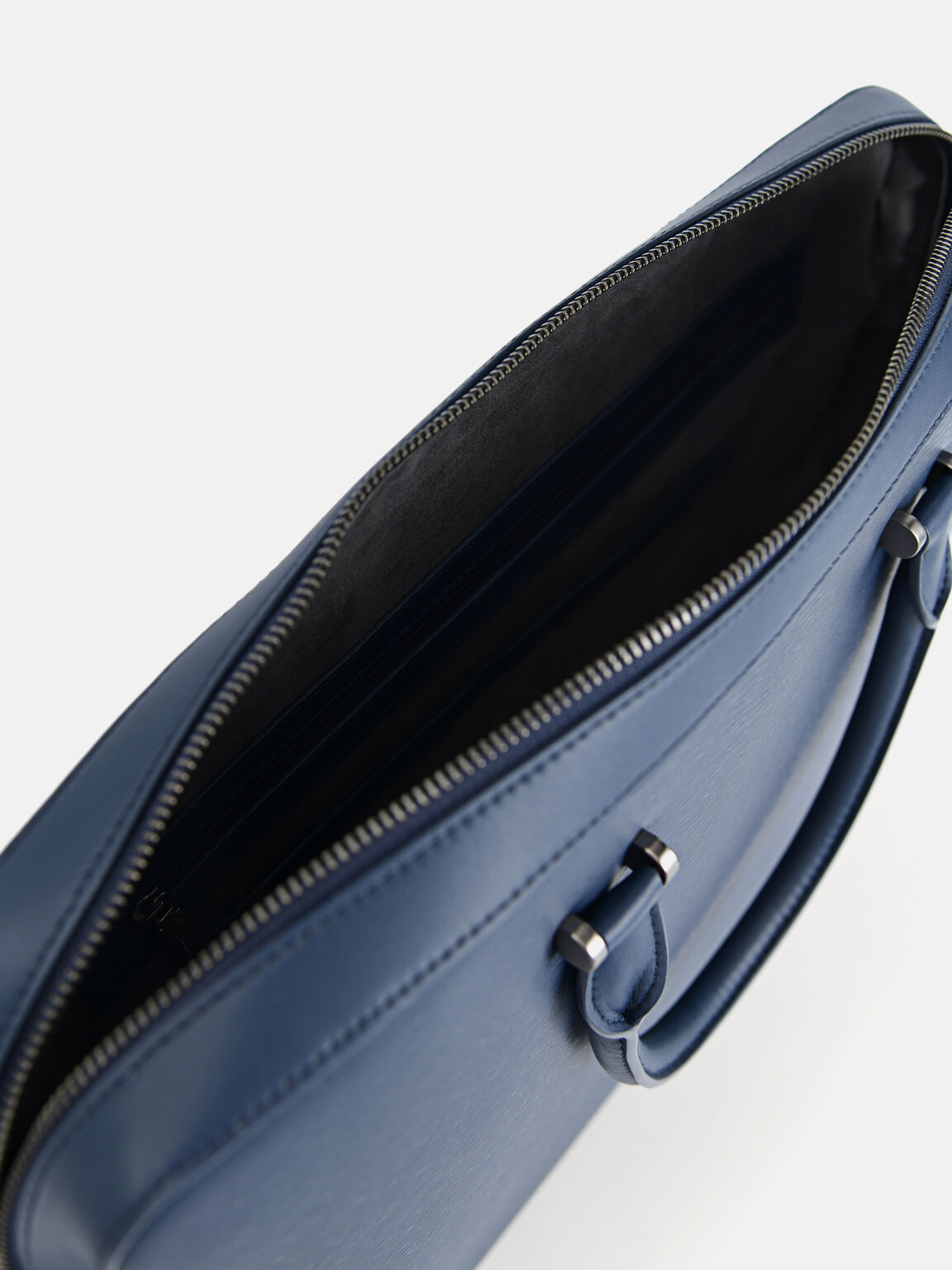 Henry Textured Leather Briefcase, 