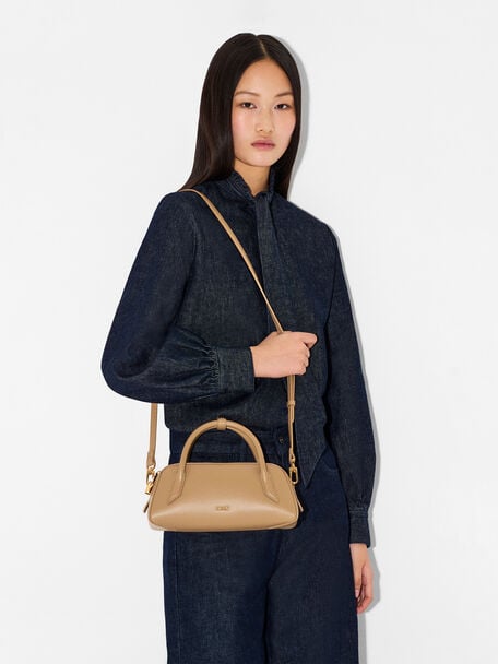 Serif Handbag, , hi-res