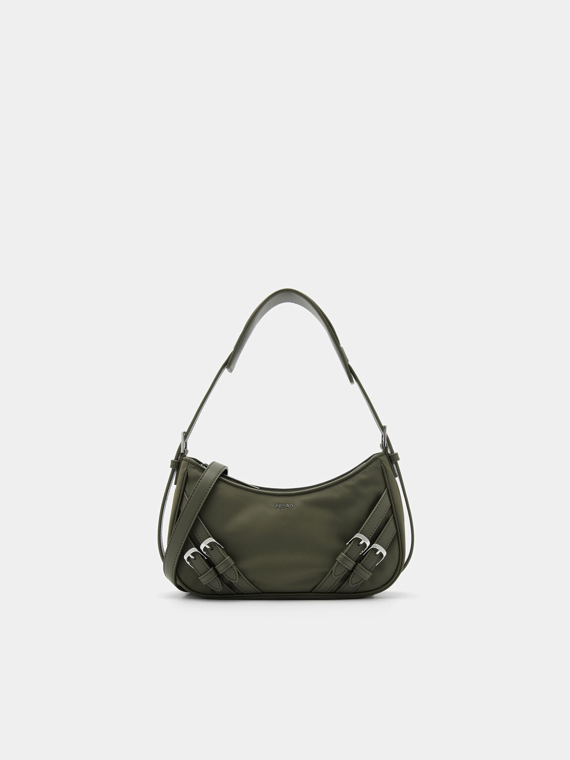 Helix Buckle Shoulder Bag, 