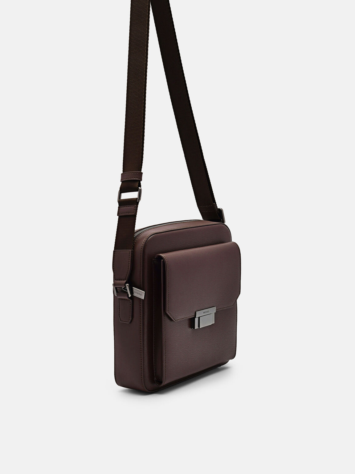Tas Selempang Kulit Henry, 
