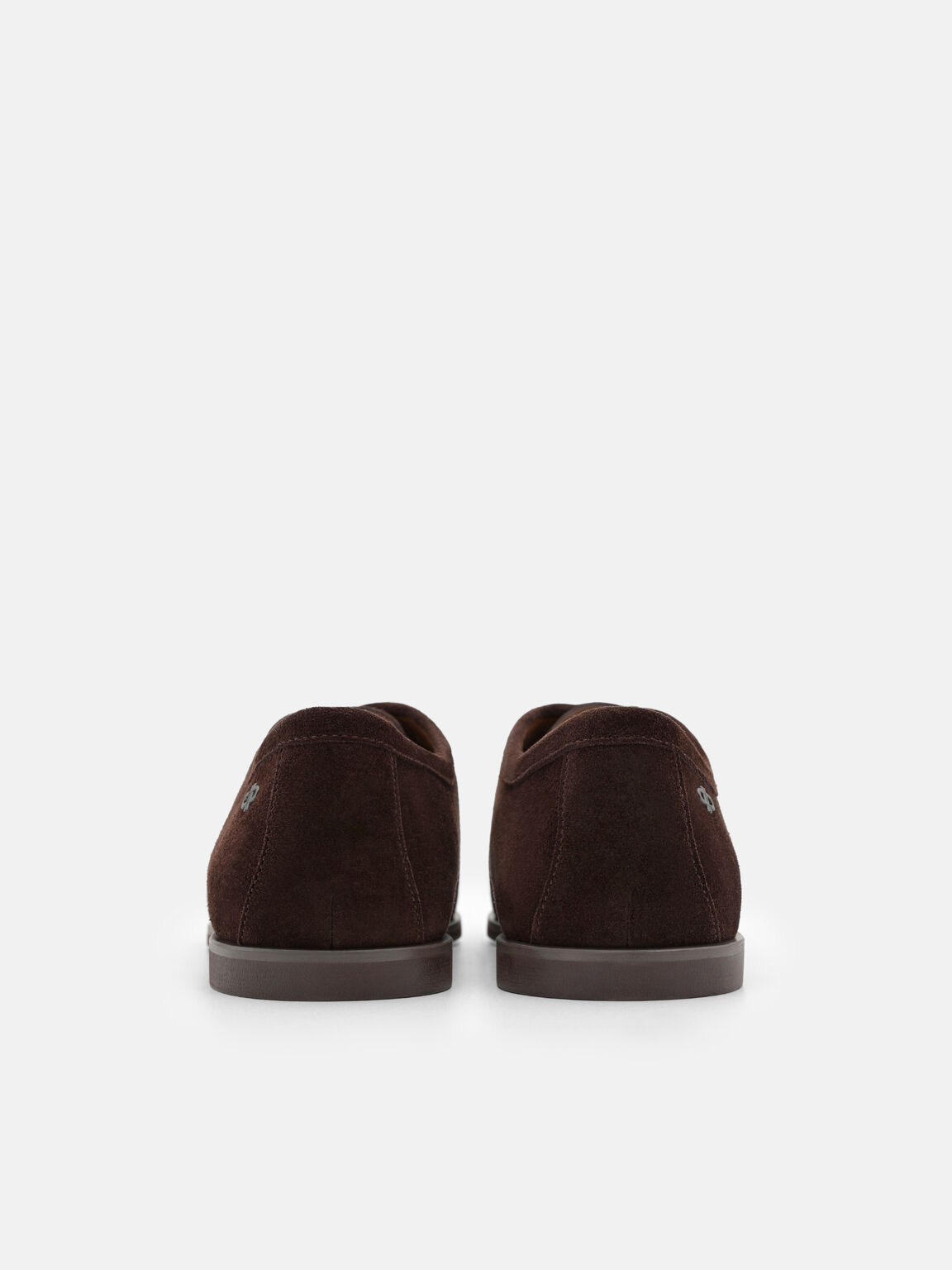 Suede Moc-Toe Derby Shoes, , hi-res