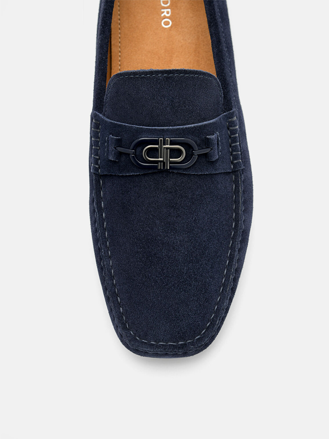 PEDRO Icon Sepatu Driving Suede Horsebit, 