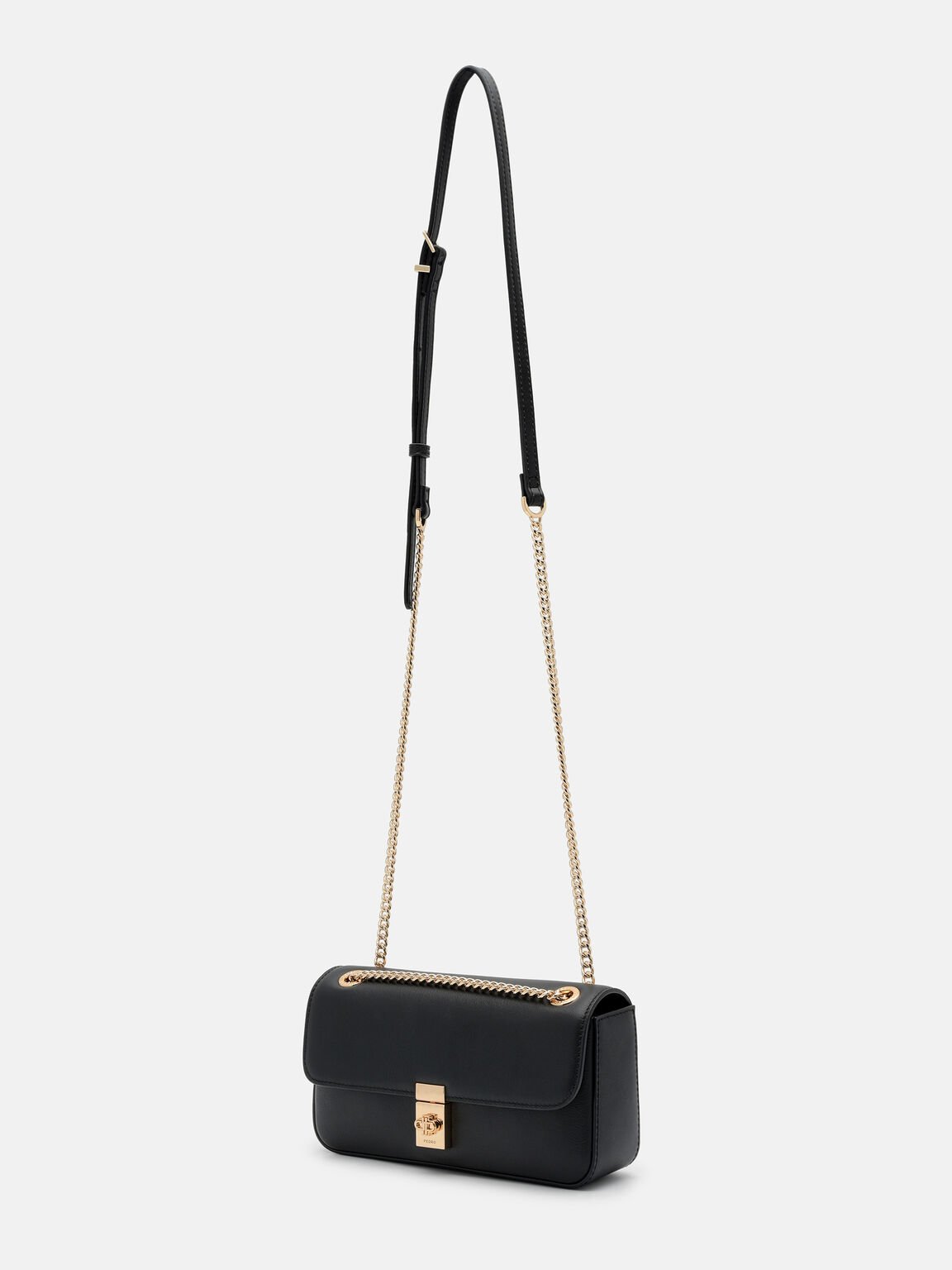 Farida Leather Mini Shoulder Bag, , hi-res