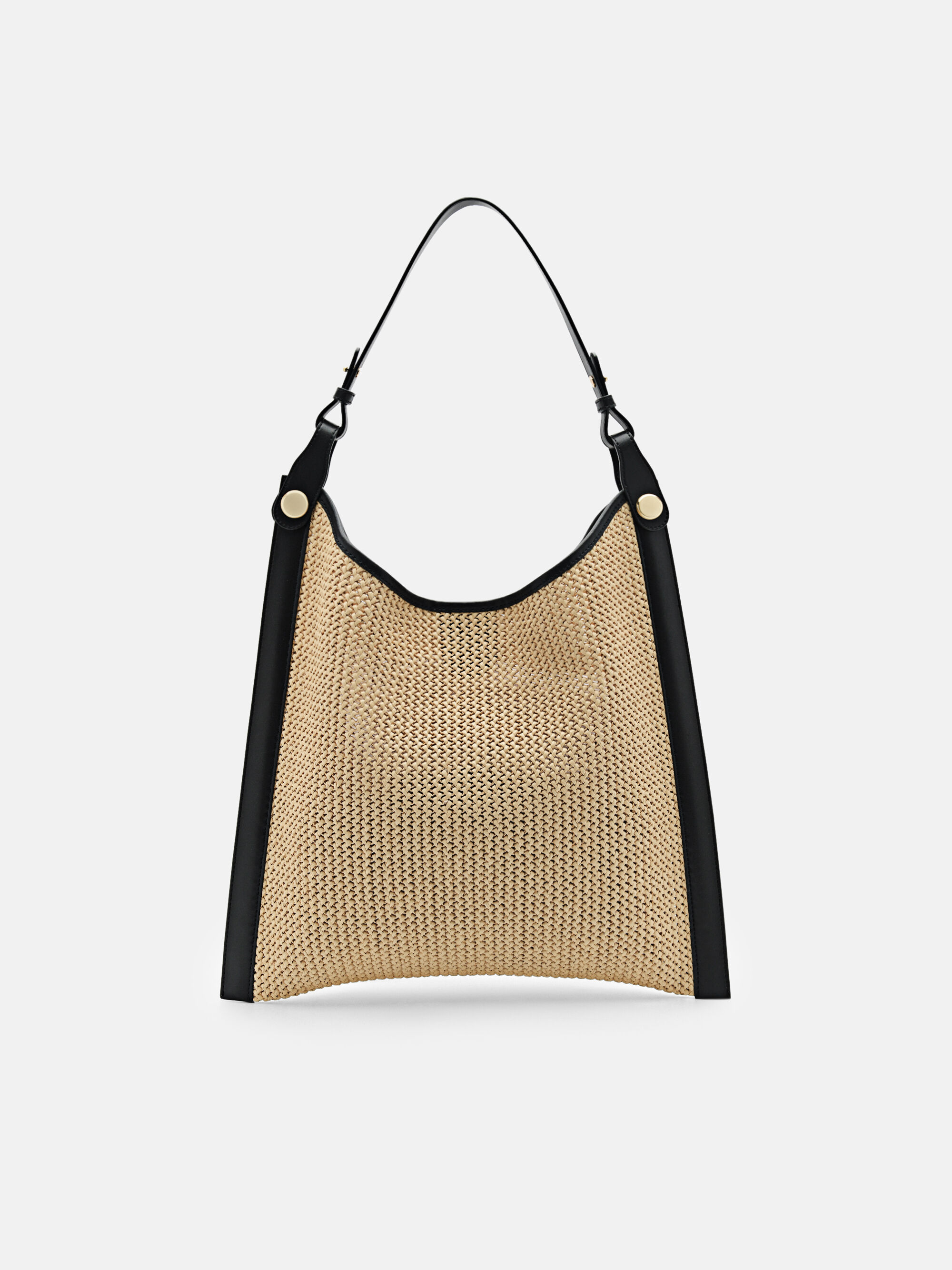 台湾 PEDRO PEDRO Icon ラフィア ショルダーバッグ PEDRO Icon Oversized Raffia Shoulder Bag - Multi - PEDRO ID