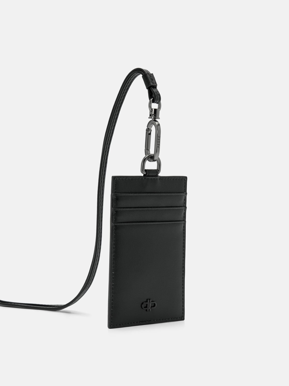 Leather Lanyard Card Holder, 
