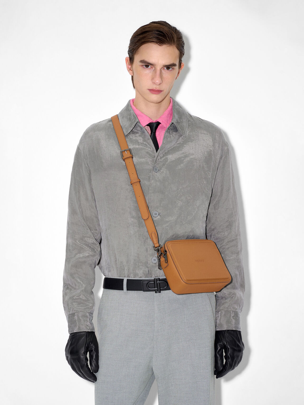 Boxy Crossbody Bag, , hi-res