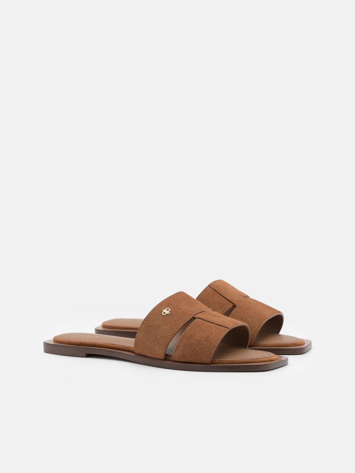 Iza Suede Sandals, , hi-res