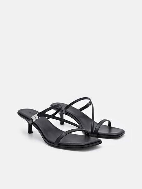 Jatte Leather Heel Sandals, , hi-res