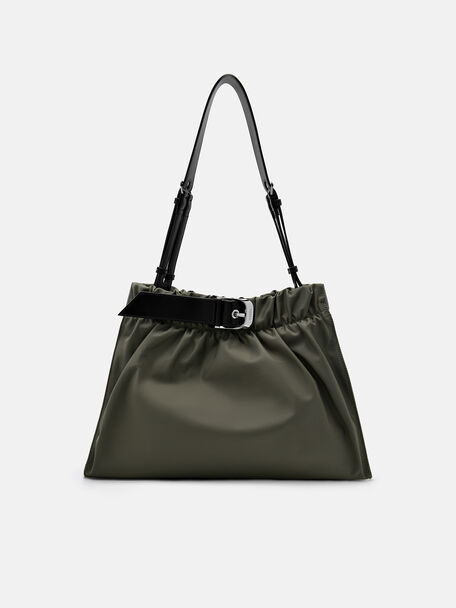 Helix Nylon Shoulder Bag, 