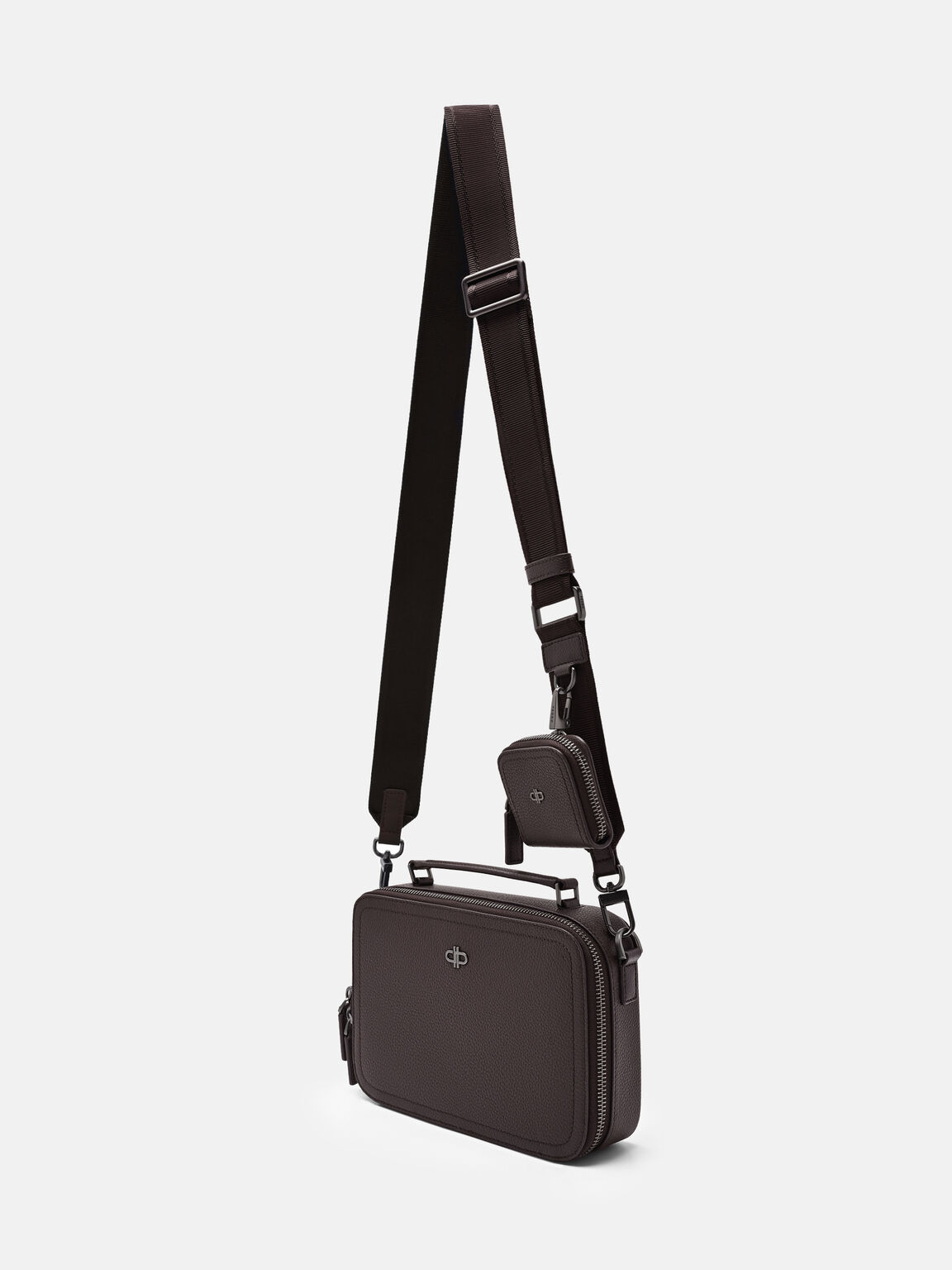 Drew Leather Crossbody Bag, , hi-res