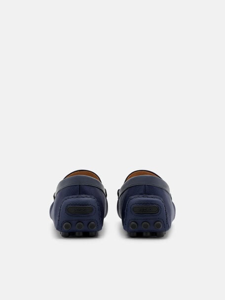 Sepatu Driving Horsebit Nilon, , hi-res