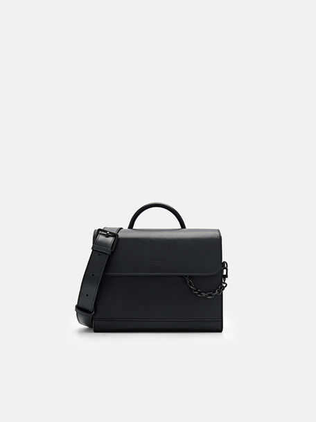 Tas Selempang Chainlink, Black, hi-res