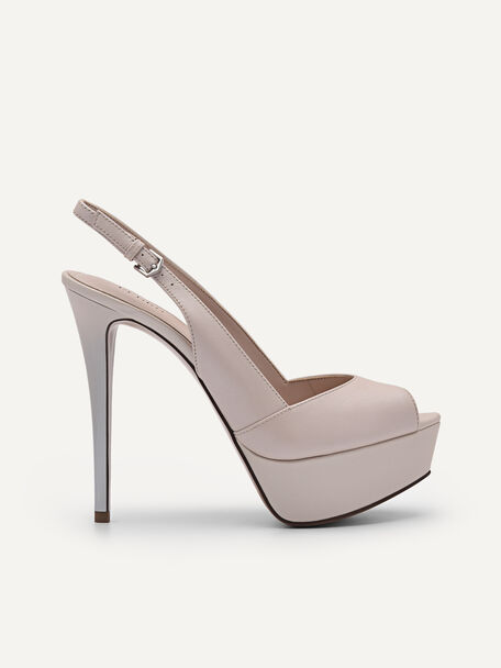 Slingback Heel Sandals, 