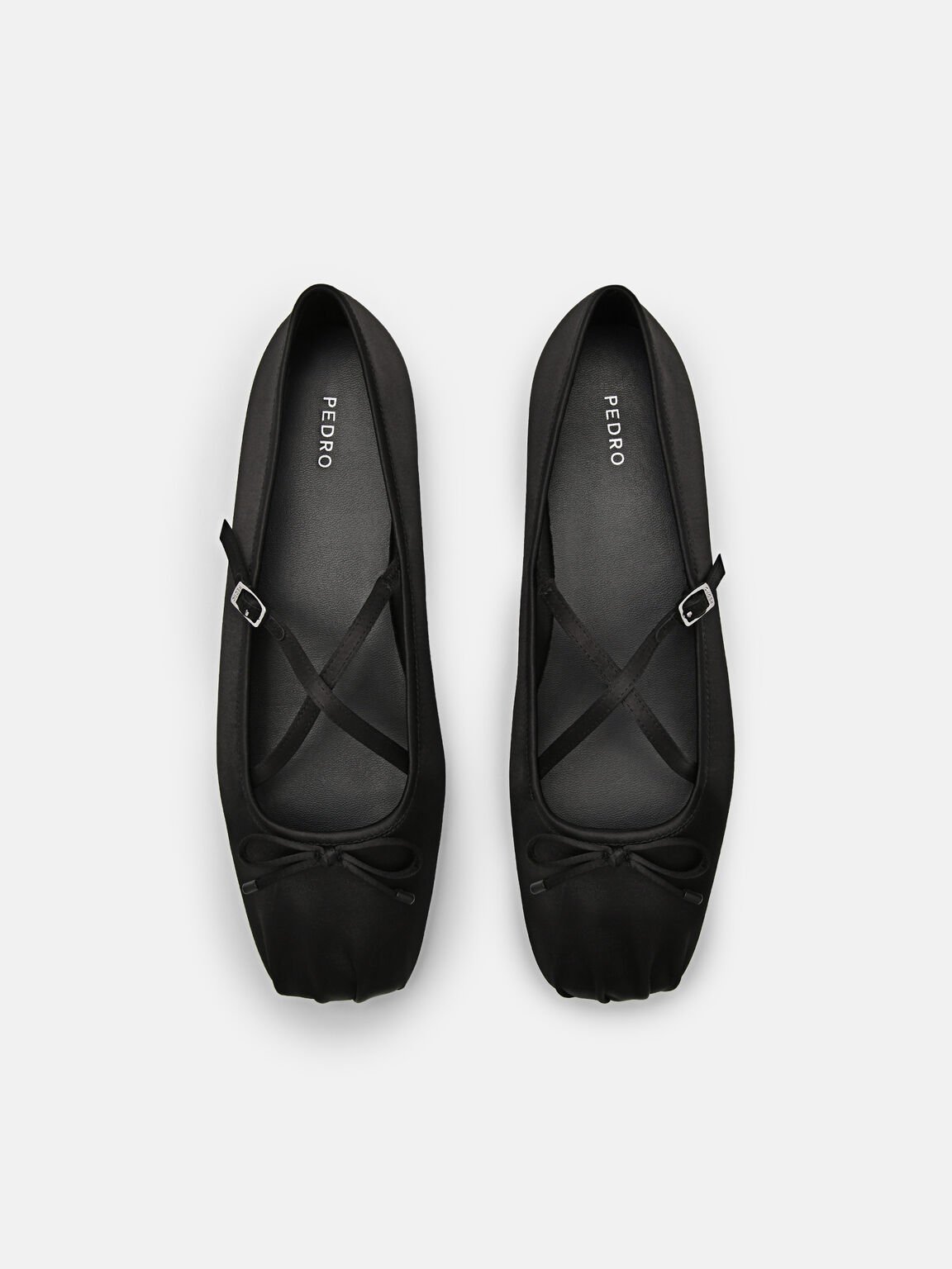 Nica Satin Ballerina Flats, 