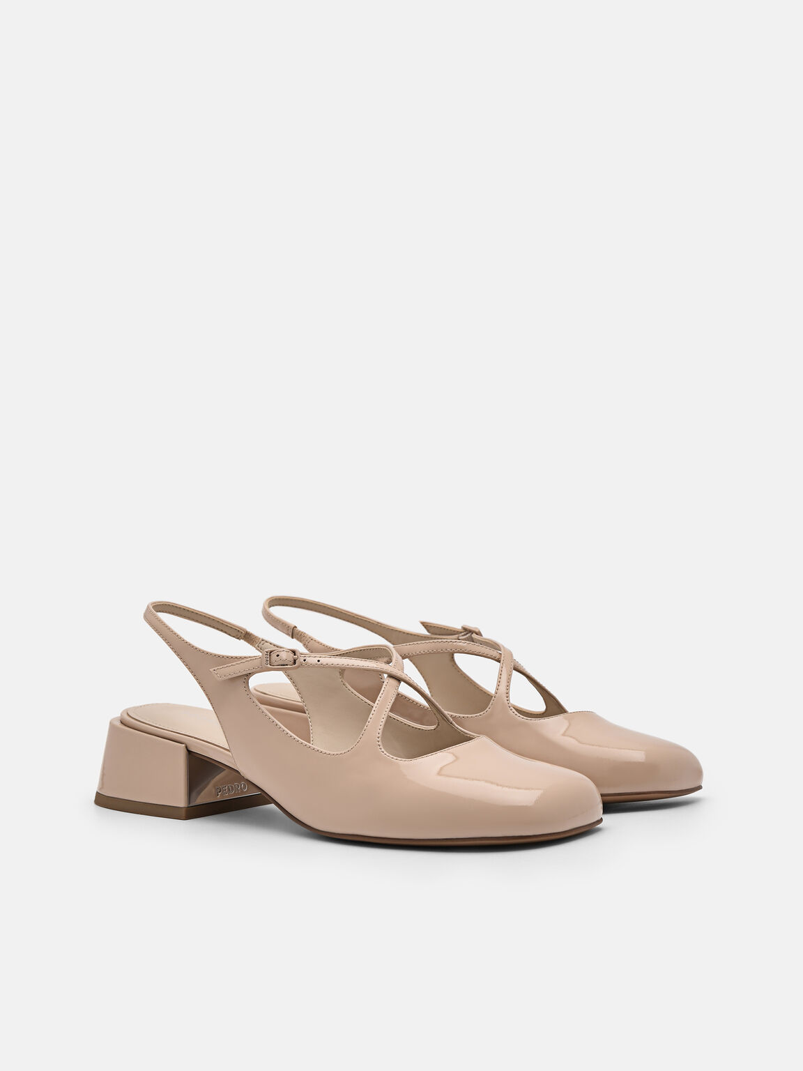 Sepatu Mary Jane Kulit Effie, 