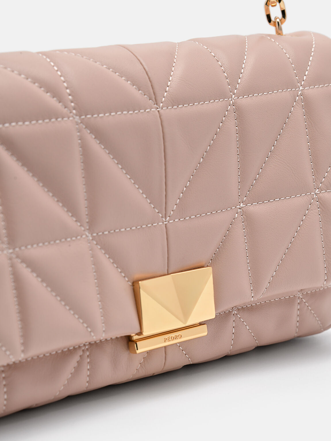 Tas Bahu Mini Kulit Pixel PEDRO Studio, 