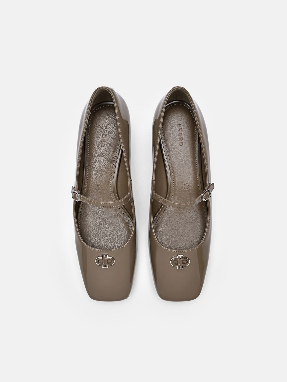 PEDRO Studio Flats Kulit Mary Jane, 