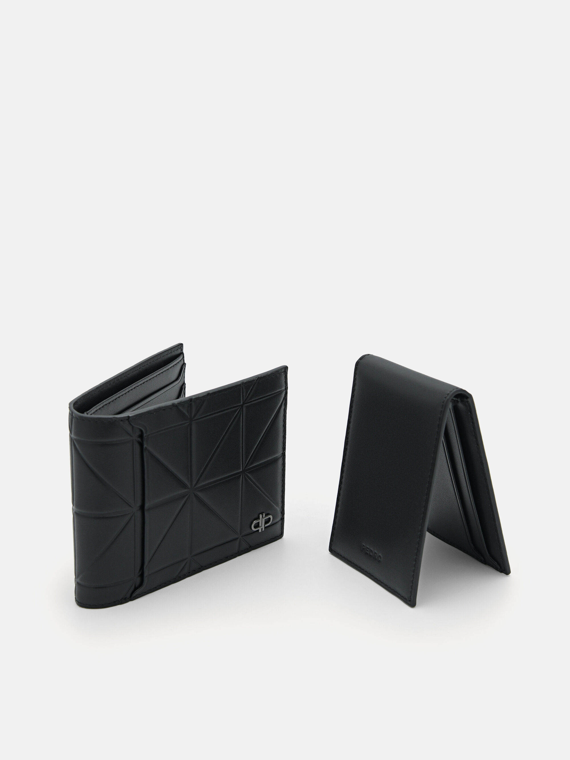 ★PEDRO★ Icon Leather Bi-Fold Card Holder in Pixel/送料込 ☆PEDRO☆ Icon Leather Bi-Fold Card Holder in Pixel/送料込