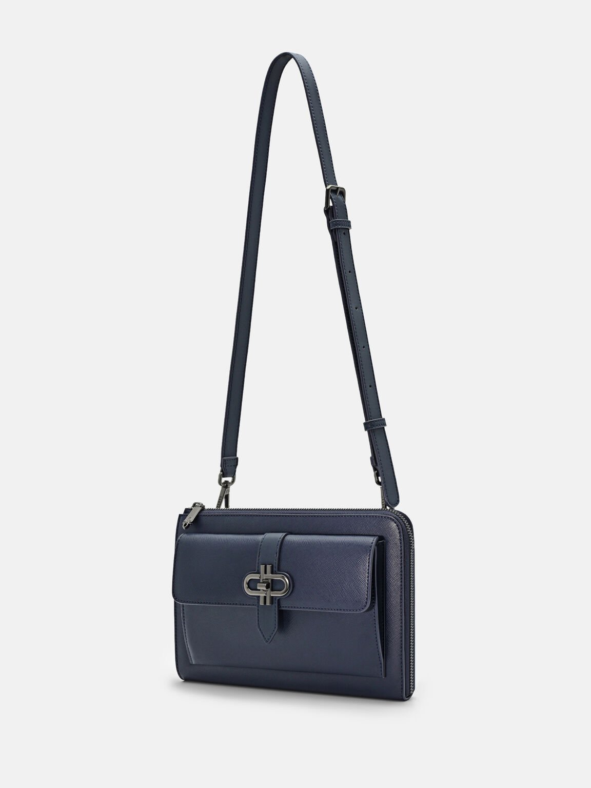 Tas Clutch Kulit Embossed, , hi-res