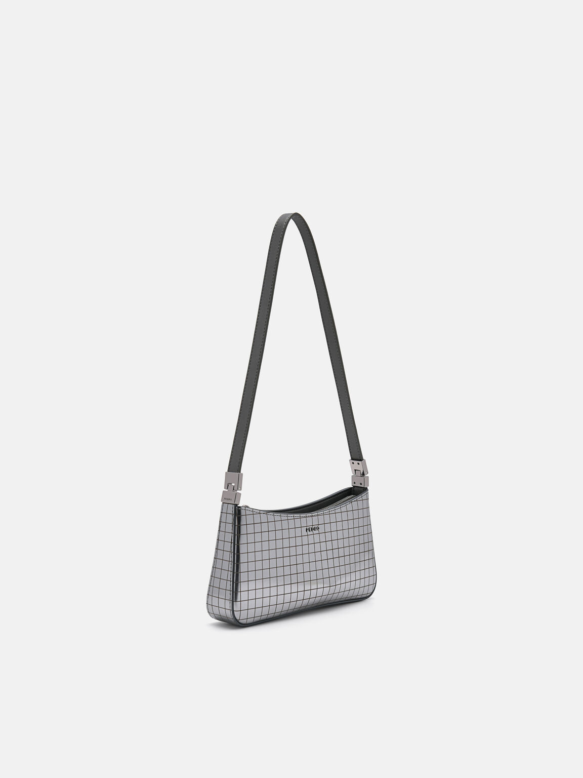 Jatte Metallic Leather Pouch, , hi-res