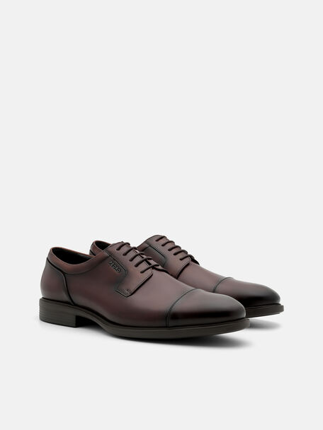 Sepatu Derby Kulit Ringan Altitude, 