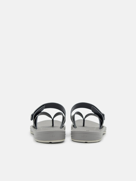 PEDRO Icon Leather Heel Sandals, Black