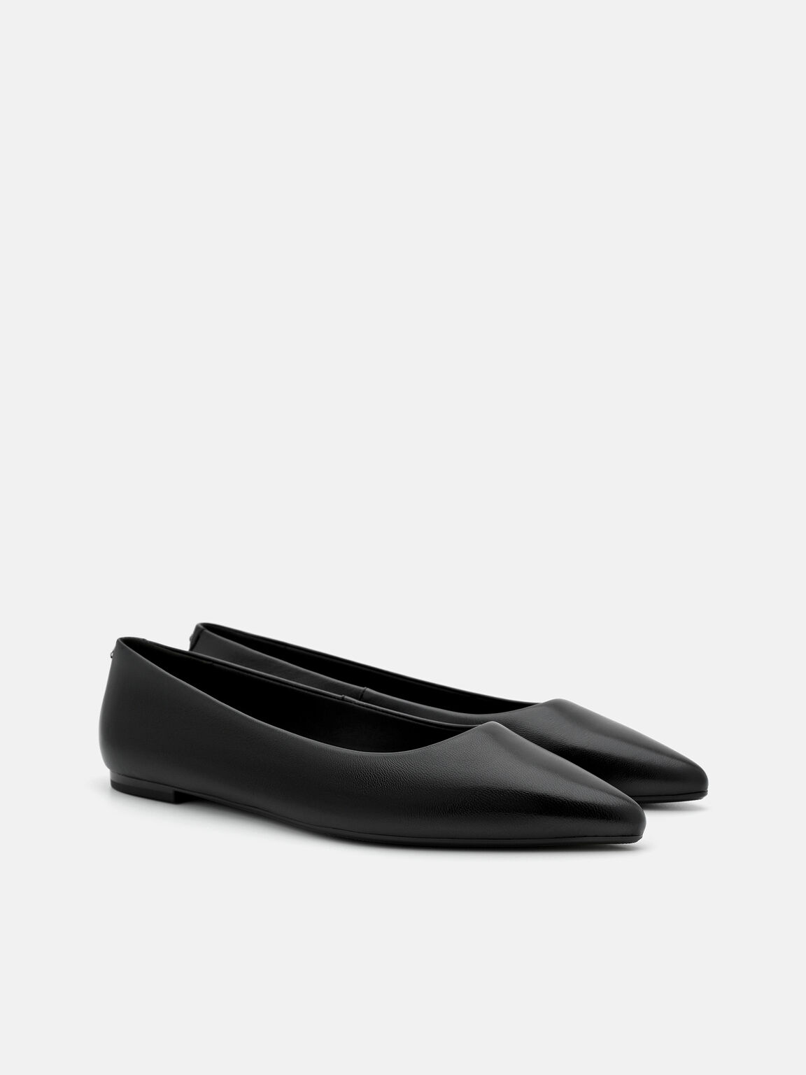 Sepatu Flat Kulit Quinn, , hi-res
