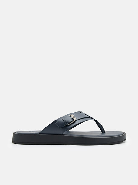 Sandal Thong buckle, Navy