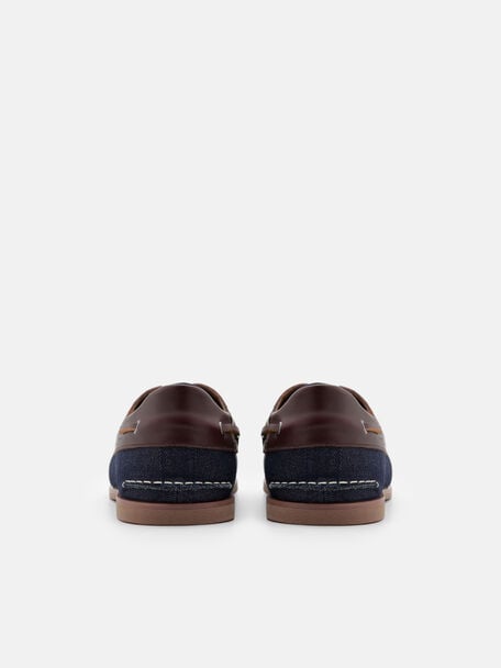 Denim Boat Shoes, , hi-res