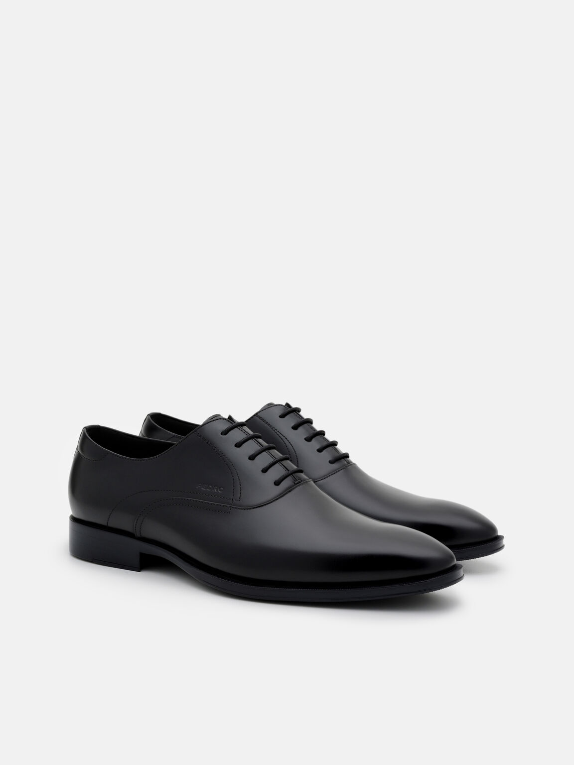 Leather Oxford Shoes, , hi-res
