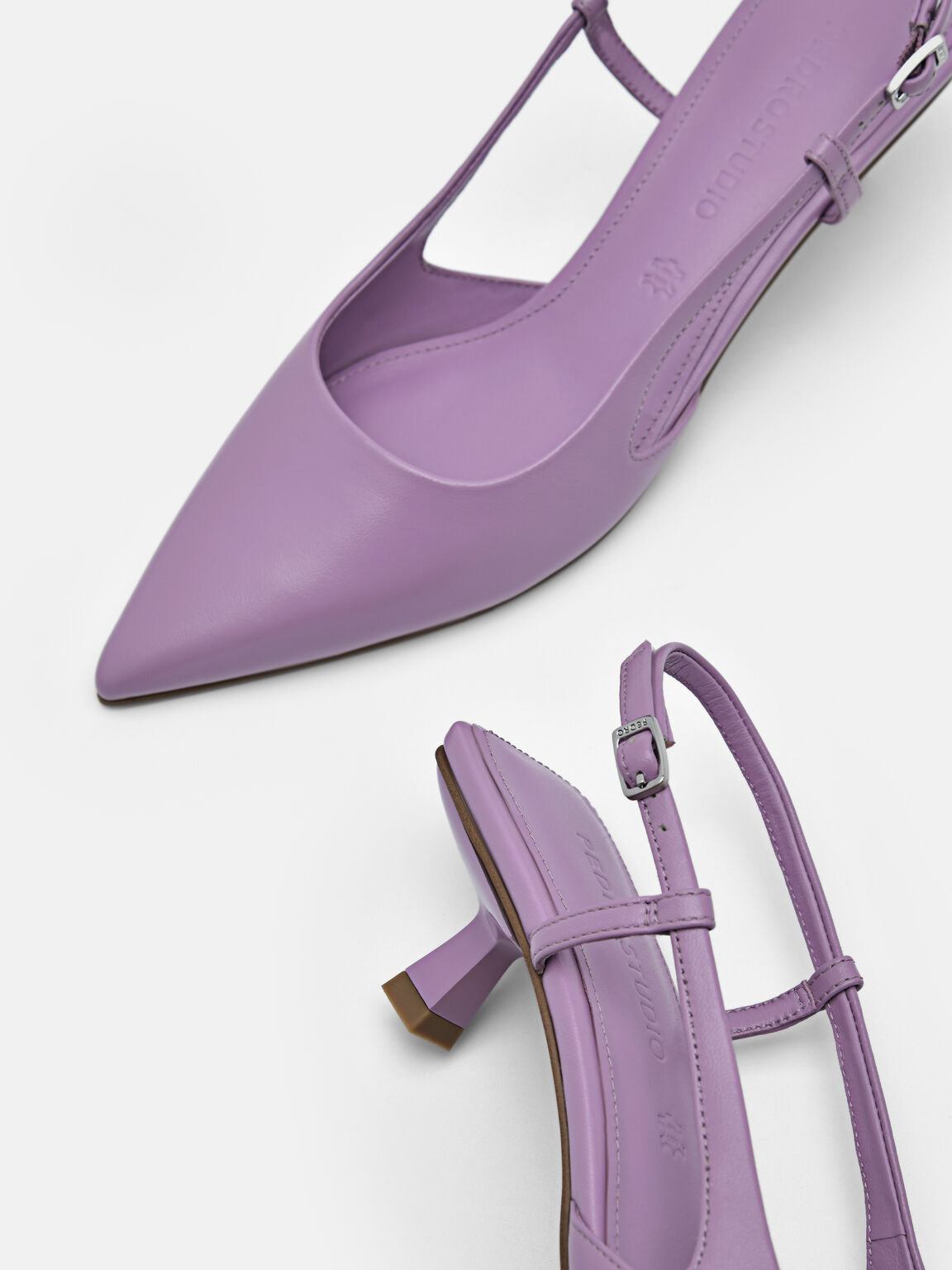 PEDRO Studio Loral Leather Pumps, 