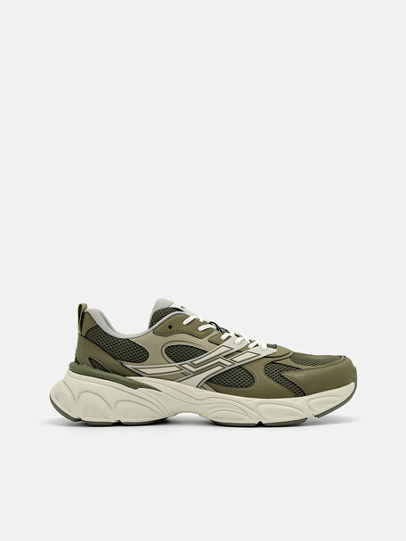Novo Cyclone Sneakers, Military Green, hi-res
