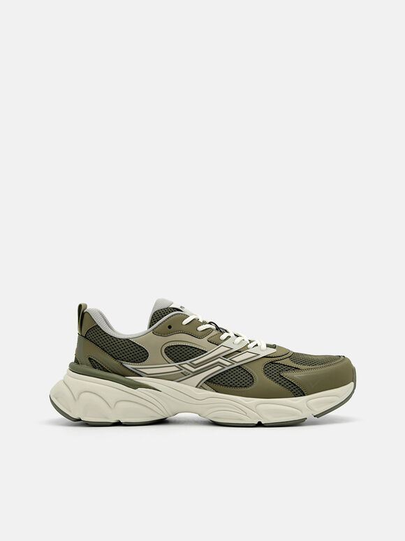 Novo Cyclone Sneakers, Military Green, hi-res
