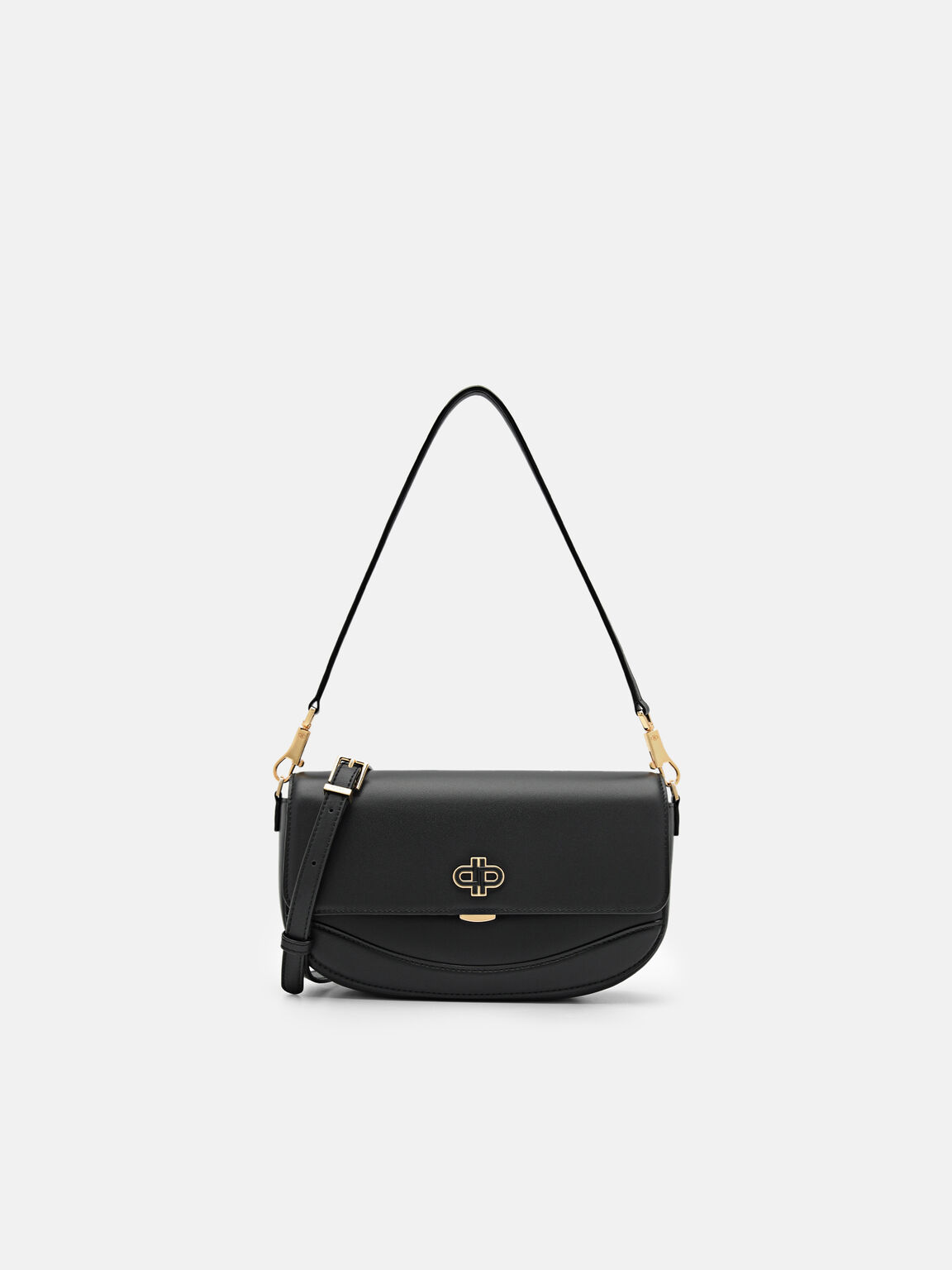 Leather Shoulder Bag, , hi-res
