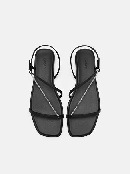 Marland Leather Ankle Strap Sandals, , hi-res