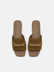 Dark Camel Suede