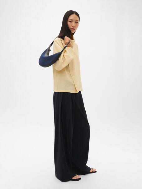 Jatte Denim Crescent Shoulder Bag, , hi-res