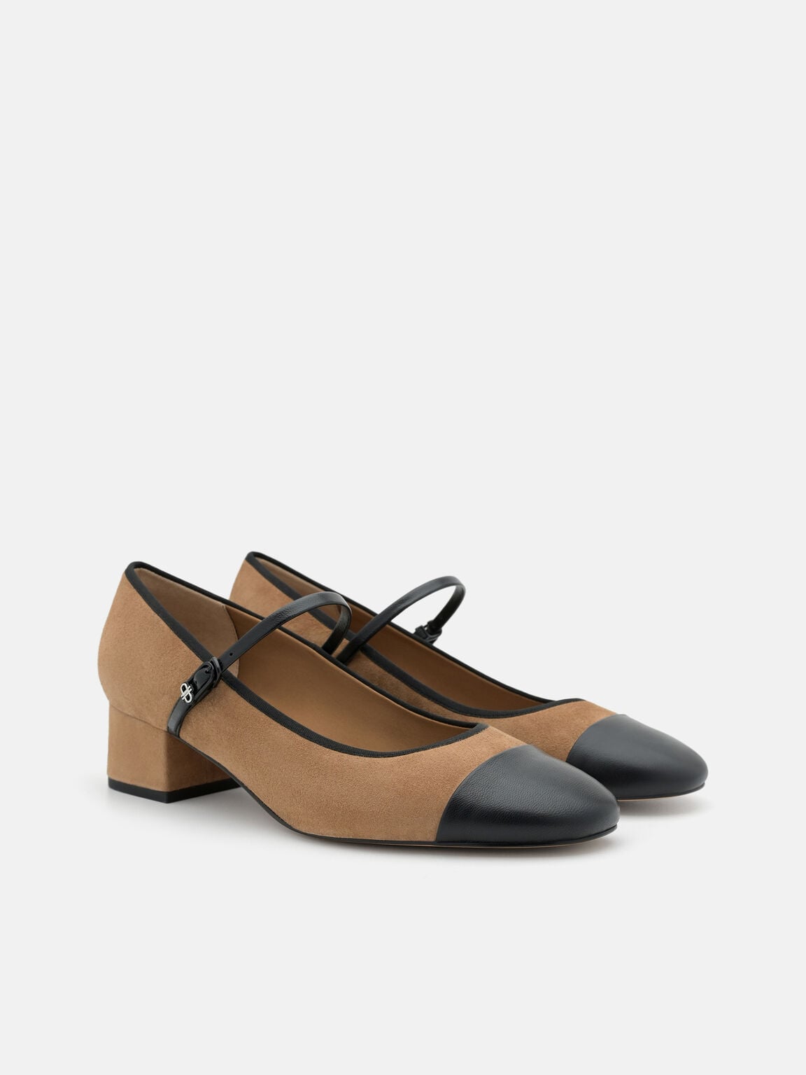 Claude Suede Mary Jane Pumps, , hi-res