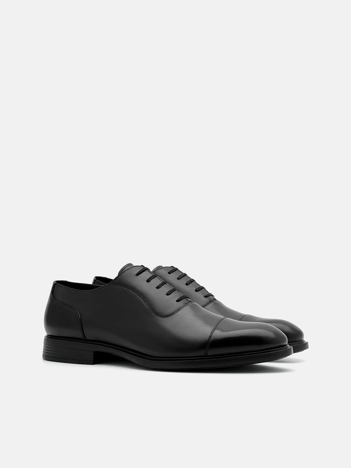 Sepatu Oxford Kulit Burnished Ringan Altitude, 