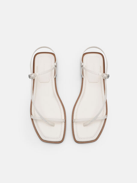 Ashby Sandal Tali Kulit, 