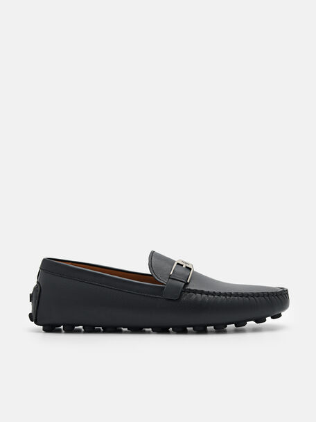 Sepatu Kulit Driving Saffiano, 