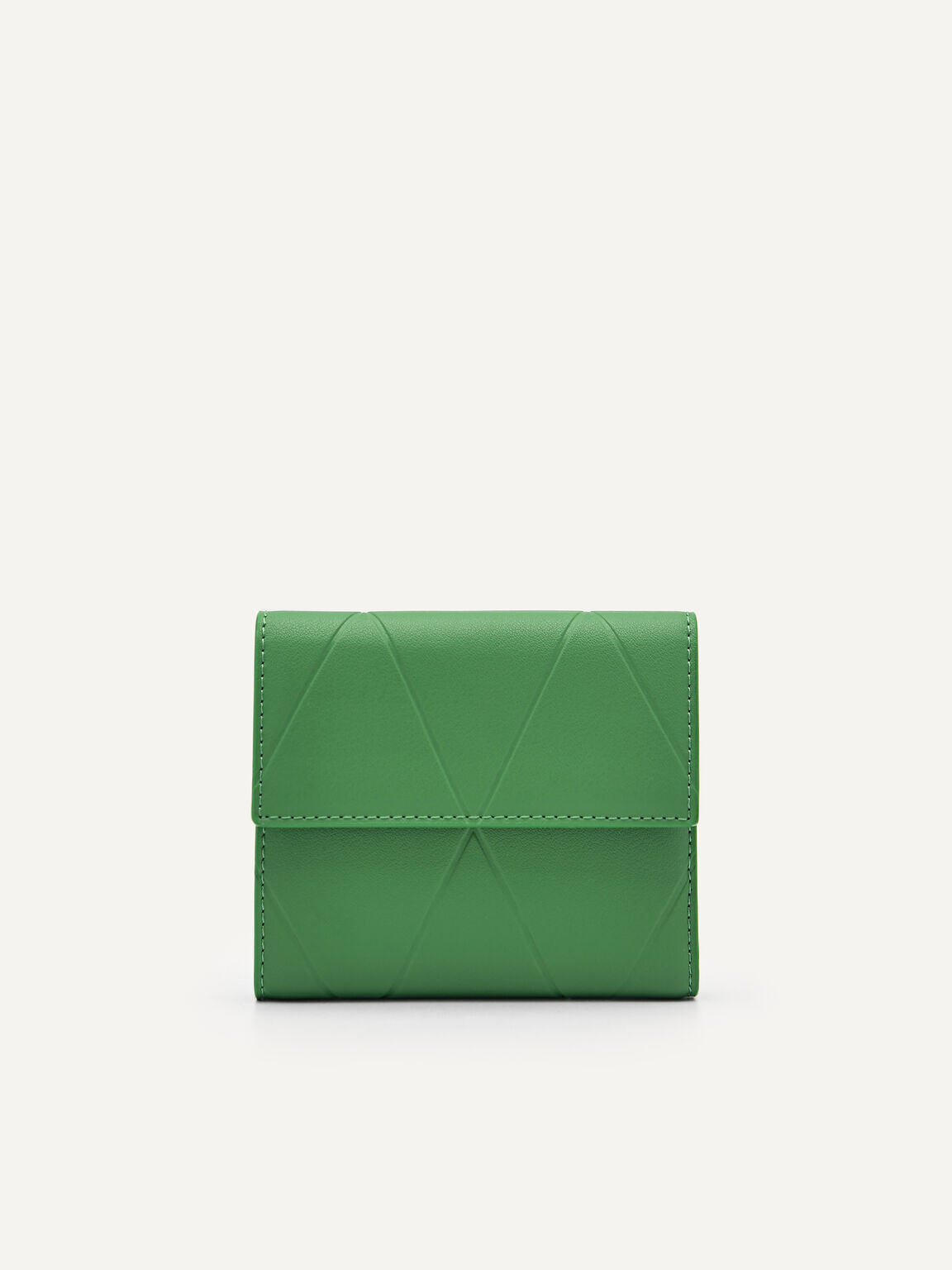 Dompet Tri-Lipat Kulit dalam Pixel, , hi-res