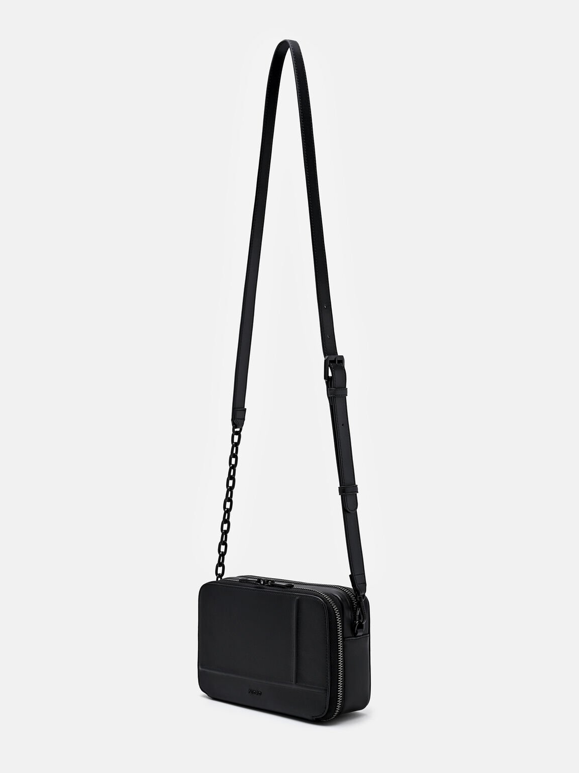 Boxy Mini Leather Crossbody Bag, , hi-res